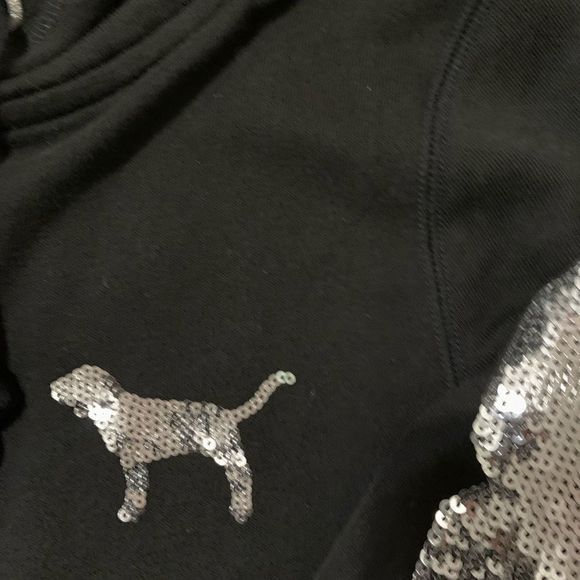 Victoria’s Secret Pink Bling Fern Limited Edition Hoodie XS - Picture 8 of 12